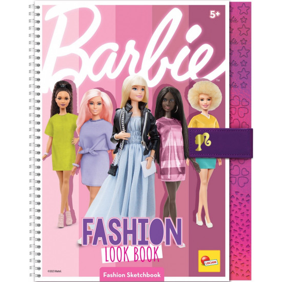 Barbie Sketch book fashion look