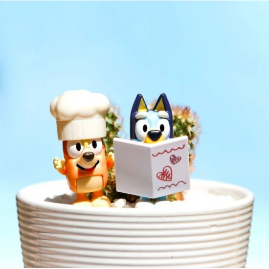 Bluey figurine set 2pack Exclusive restaurant