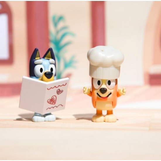 Bluey figurine set 2pack Exclusive restaurant