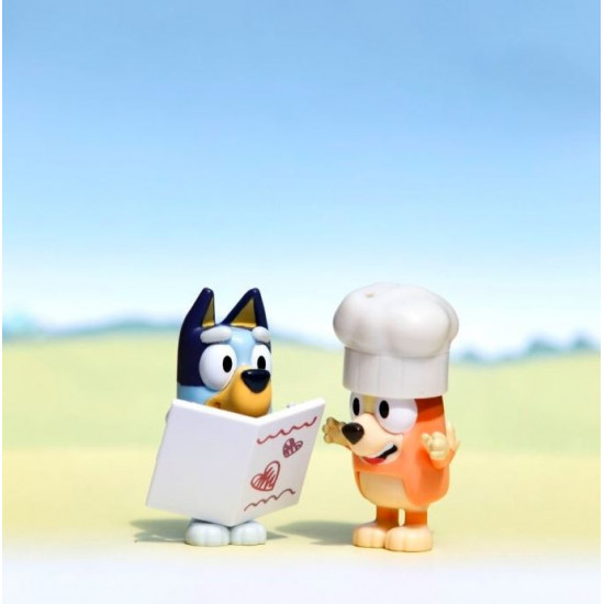 Bluey figurine set 2pack Exclusive restaurant