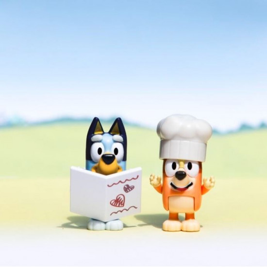 Bluey figurine set 2pack Exclusive restaurant