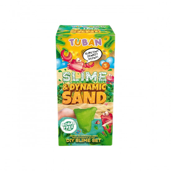 Slime set DIY and dynamic sand