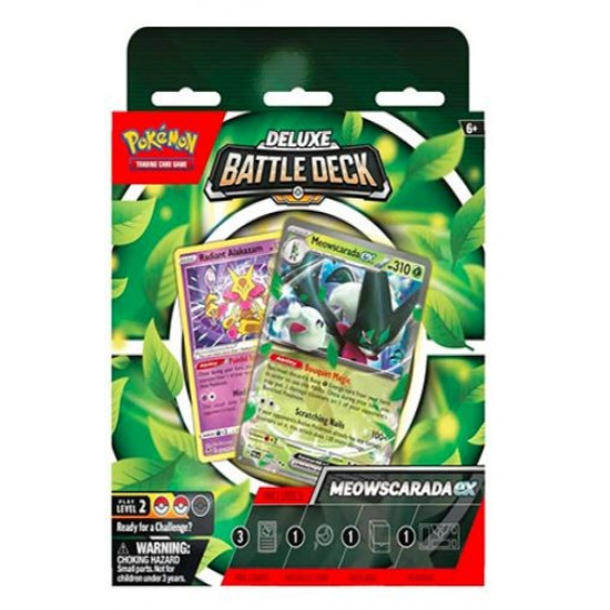 Cards Deluxe Battle Deck Meowscarada EX