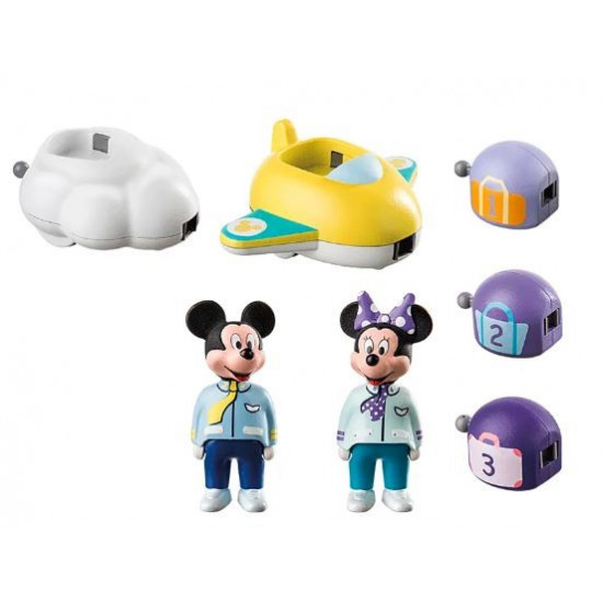 Zestaw z figurkami 1.2.3 Disney 71320 Przejażdżka w chmurach Miki i Minnie