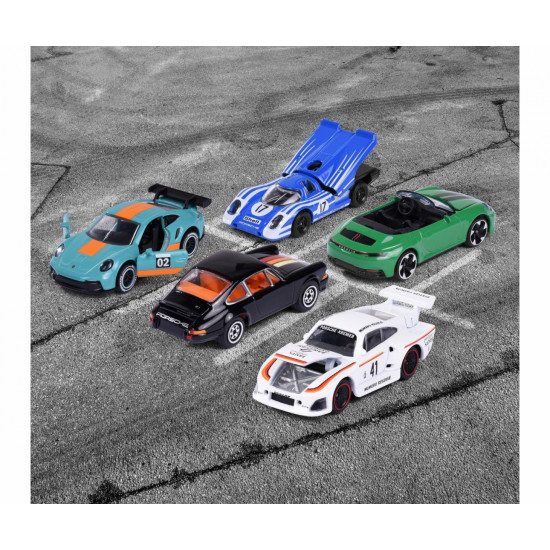 Vehicles Porsche, 5-pack