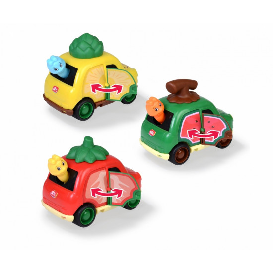 Vehicle Friut Friends ABC 3 types 12 cm