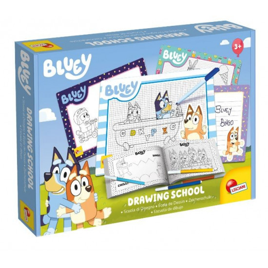 Bluey Drawing School Set