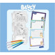 Bluey Drawing School Set