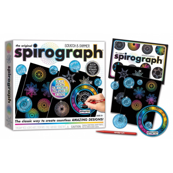 Spirograph - Scratch off kit