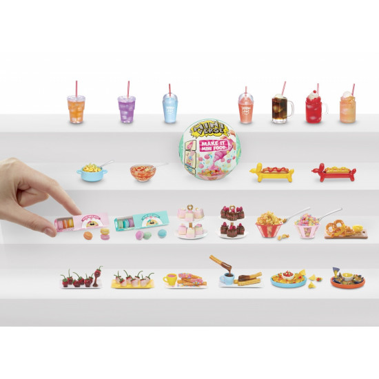 Accessories Miniverse Make It Mini Foods Diner display 24 pieces