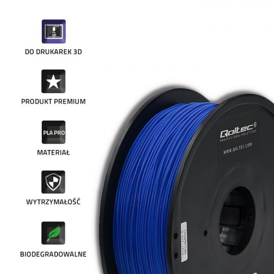 Filament for 3D print PLA PRO, 1.75mm, Blue