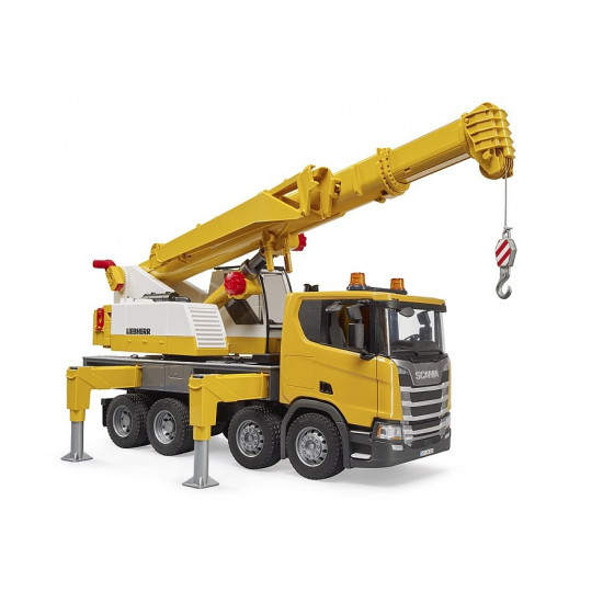 Vehicle Scania Super 560R Truck with crane Liebherr