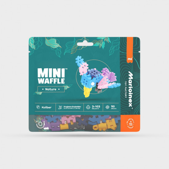 Blocks Mini Waffle nature - Humming-bird 50 elements