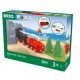 Battery operated steam train set