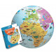 Ball Caly Globe 42 cm - Wonders of the world