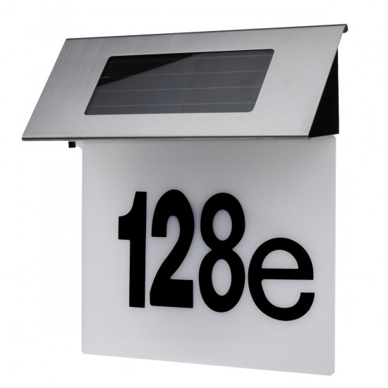 Solar LED lamp house number Maclean MCE423