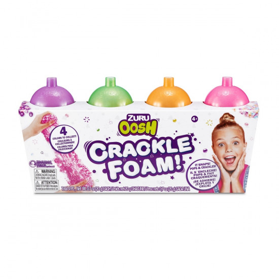 Slime Crackle Foam 4-pack box 6 pcs