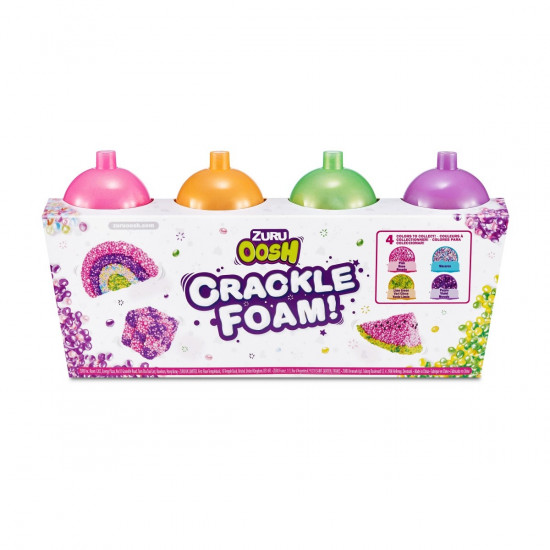 Slime Crackle Foam 4-pack box 6 pcs