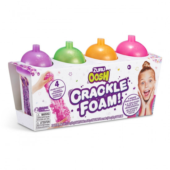 Slime Crackle Foam 4-pack box 6 pcs