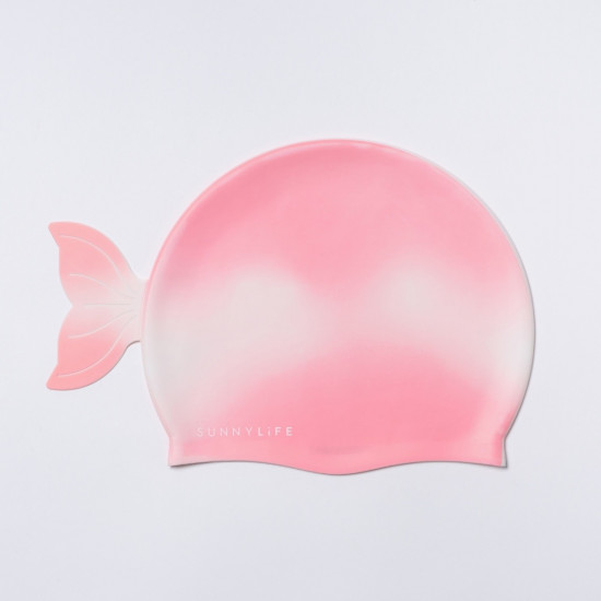 Swimming Cap Shaped Ocean Treasure, Rose Ombre