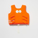 Swim Vest (1-2 years) - Sonny the Sea Creature Neon Orange