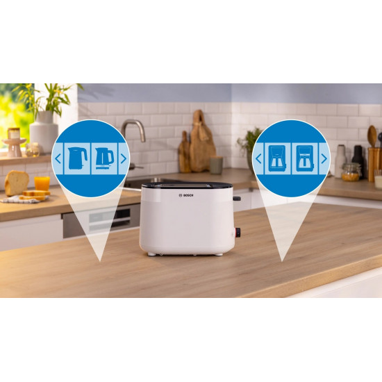 Toaster MyMoment TAT2M121 biały