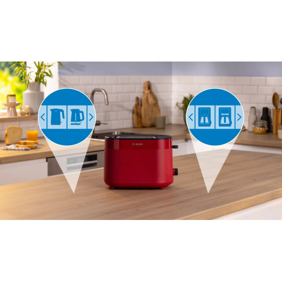 Toaster MyMoment TAT2M124 red