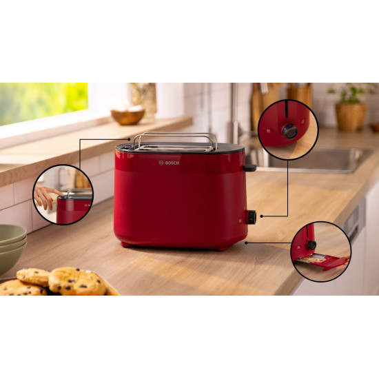 Toaster MyMoment TAT2M124 red