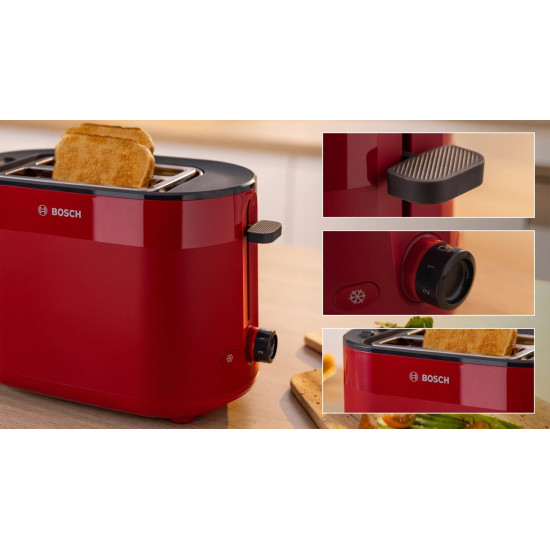 Toaster MyMoment TAT2M124 red