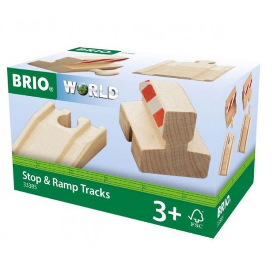 BRIO World Stop & Ramp Tracks