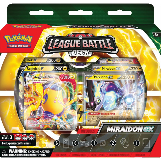 Set League Battle Deck Miraidon EX & Regieleki VMAX