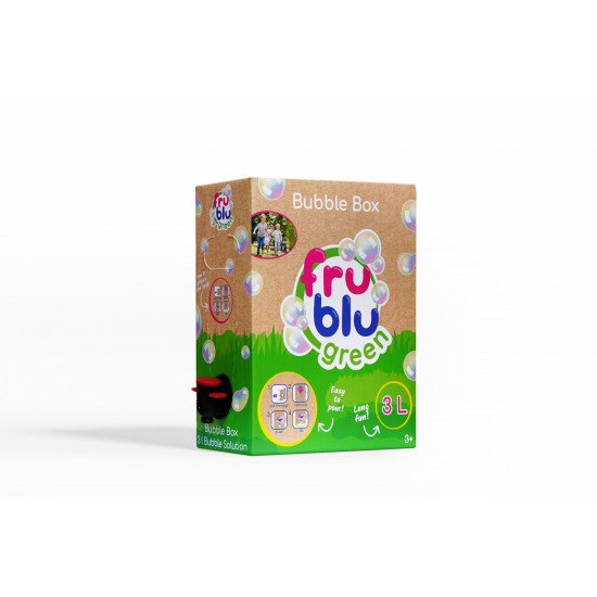 Soap bubble liquid Fru Blu Bubble Box with tap 3l