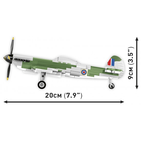 Blocks Spitfire Mk. XVI Bubbletop