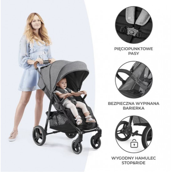 Stroller GRA NDE PLUS GREY