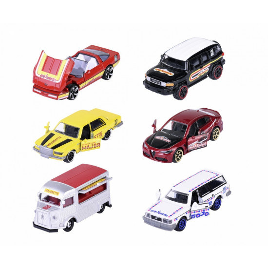 Vehicle Majorette 60th anniversary Premium, 6 types