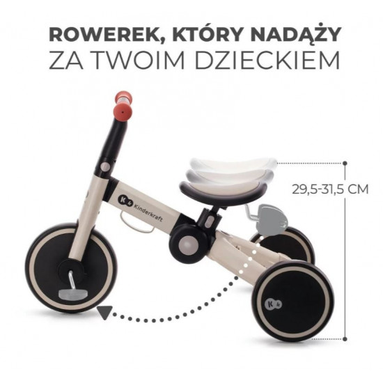 Tricycle 4TRIKE SILVER GREY