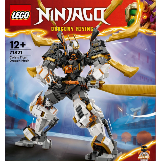 Blocks Ninjago 71821 Coles Titan Dragon Mech