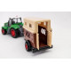 Tractor with trailer for transporting horses R/C