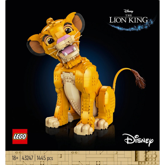 Blocks Disney Classic 43247 The Lion King Young Simba