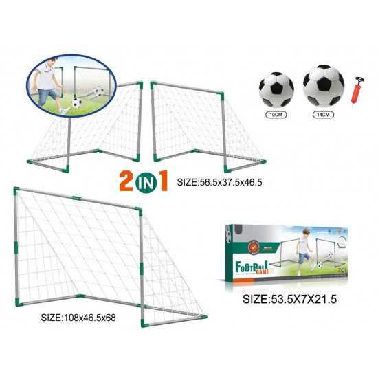 2in1 football set