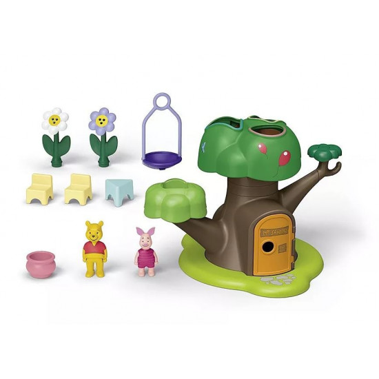 Zestaw z figurkami Junior Disney 71693 Domek w drzewie Kubusia Puchatka i Prosiaczka