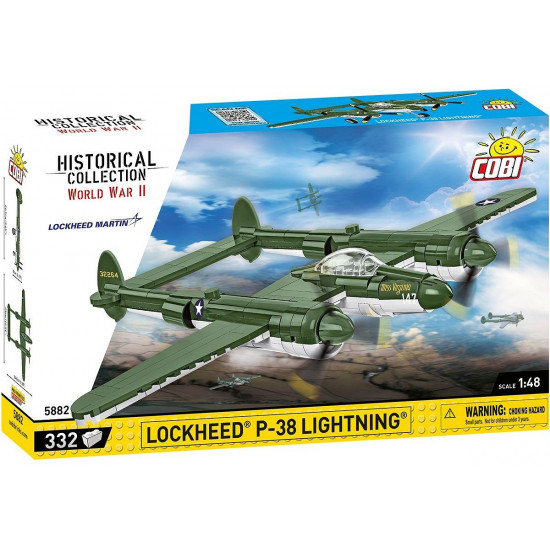 Blocks Lockheed P-38 Lightning 332 blocks