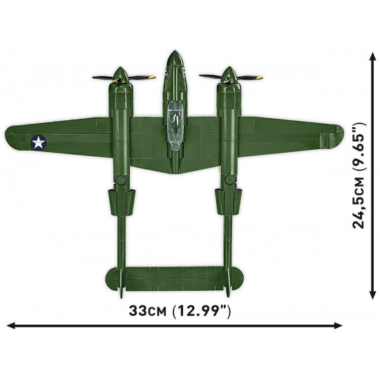 Blocks Lockheed P-38 Lightning 332 blocks