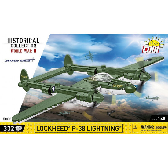 Blocks Lockheed P-38 Lightning 332 blocks