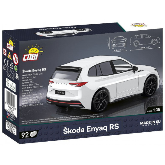 Blocks Skoda Enyaq RS 92 blocks