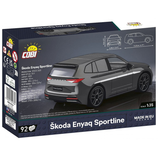 Blocks Skoda Enyaq Sportline 102 blocks