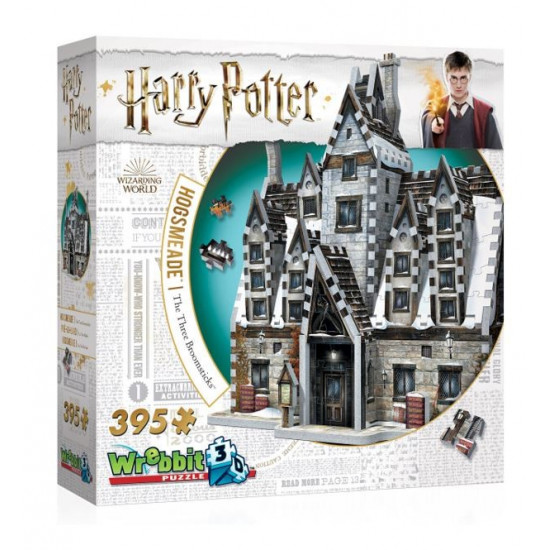 3D Puzzle 395 pieces Harry Potter Hogsmeade Three Broomsticks Inn