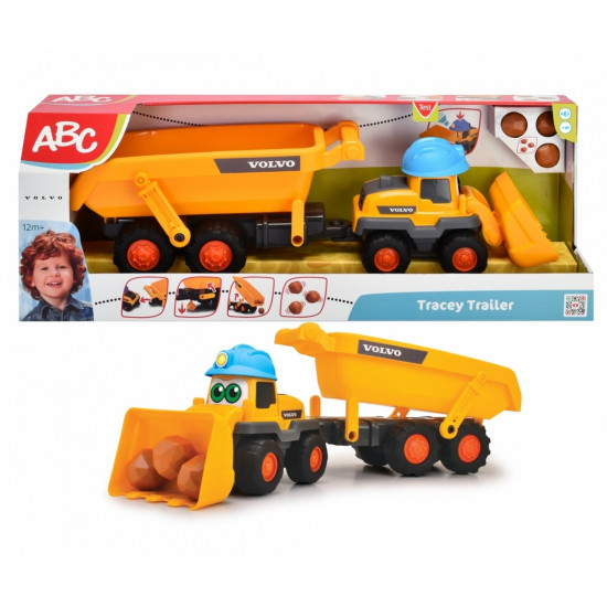 Vehicle ABC Tracey Trailer with sound 65 cm