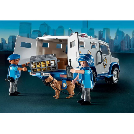 Zestaw z figurkami Action Heroes 71597 Transporter pieniędzy