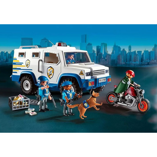 Zestaw z figurkami Action Heroes 71597 Transporter pieniędzy